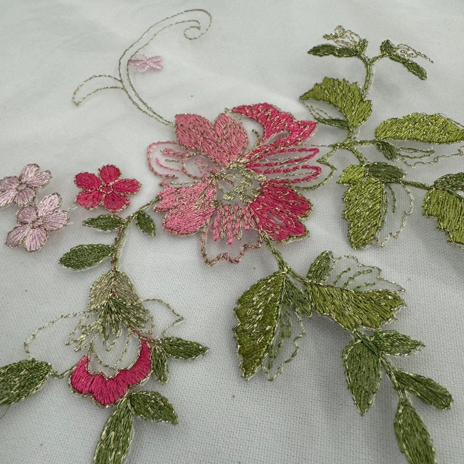 Organza Embroidered