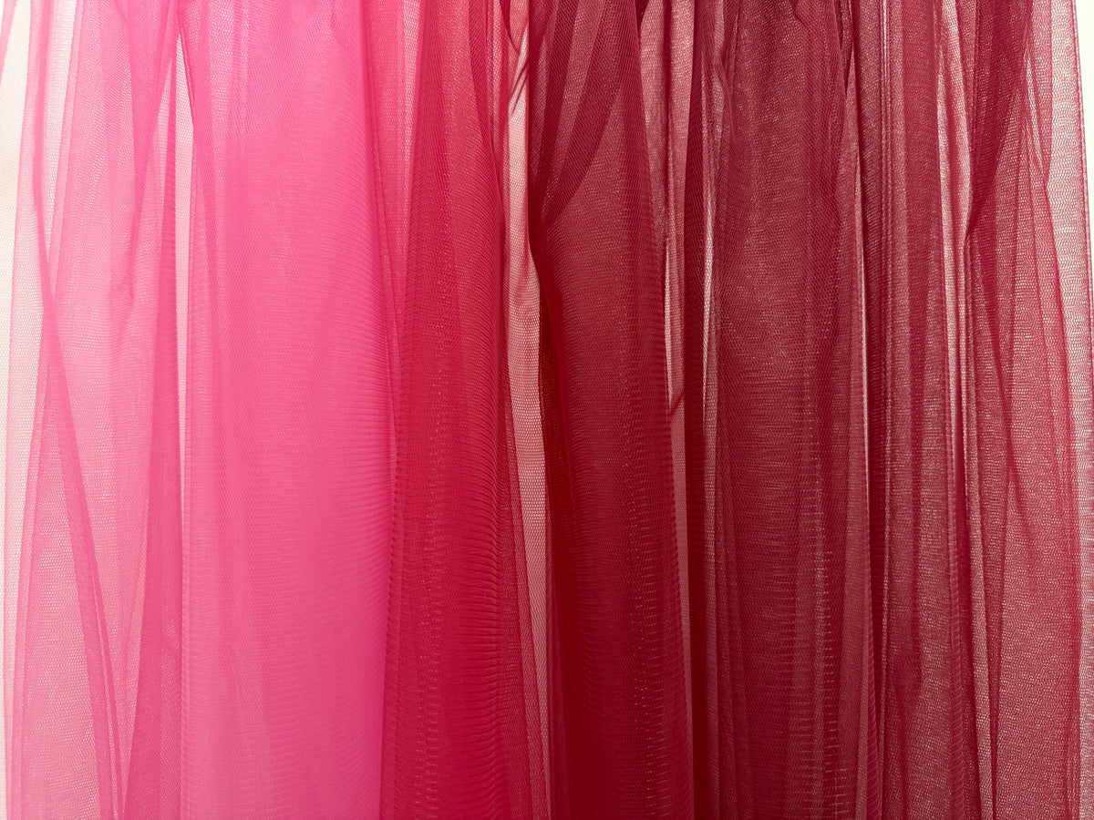 ML212 - Ombre Tulle Fabric by Yard – 58"
