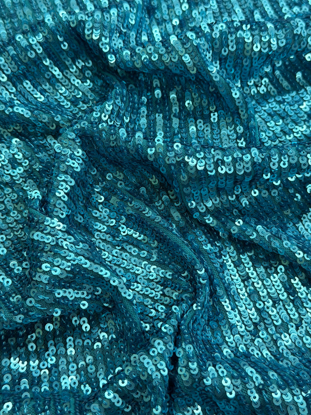 ML210 - Lace Fabric by Yard – 52" Stretch Mesh with Sequins for Gowns, Tablecloth, Party Decor