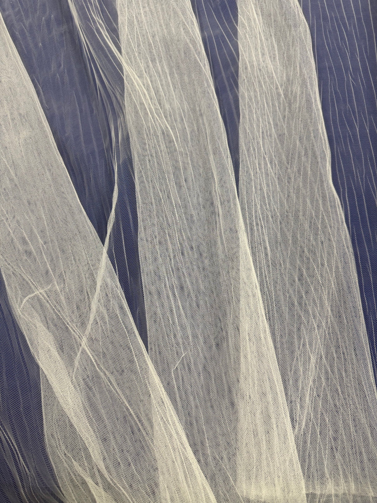 ML211 - Pleated Tulle Fabric by Yard – 58"