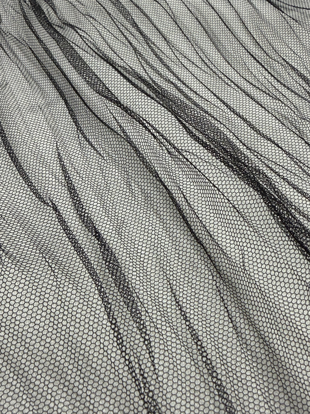 ML211 - Pleated Tulle Fabric by Yard – 58"