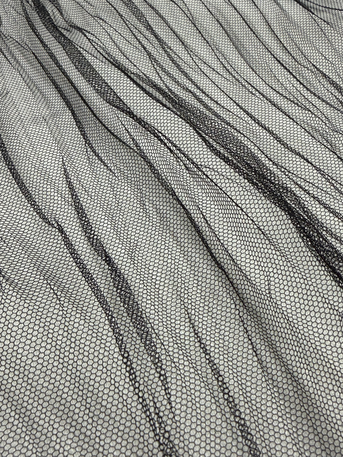 ML211 - Pleated Tulle Fabric by Yard – 58"