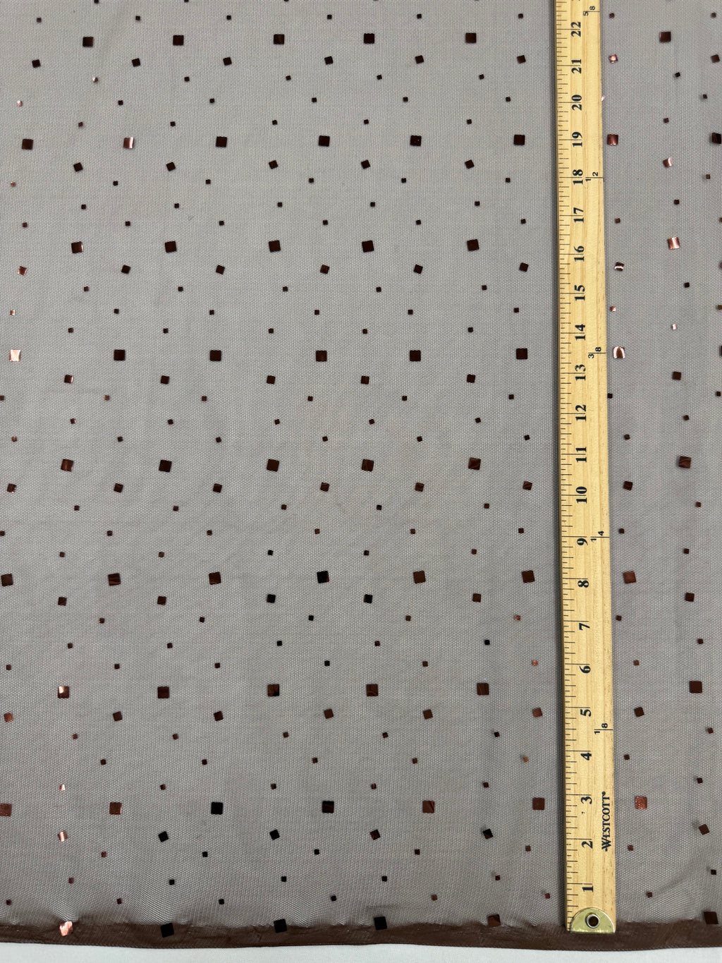 ML188 - Dot Fabric by Yard – 60" Wide Hologram Dot Lace for Dancewear, Gowns, Tablecloth, Party Decor