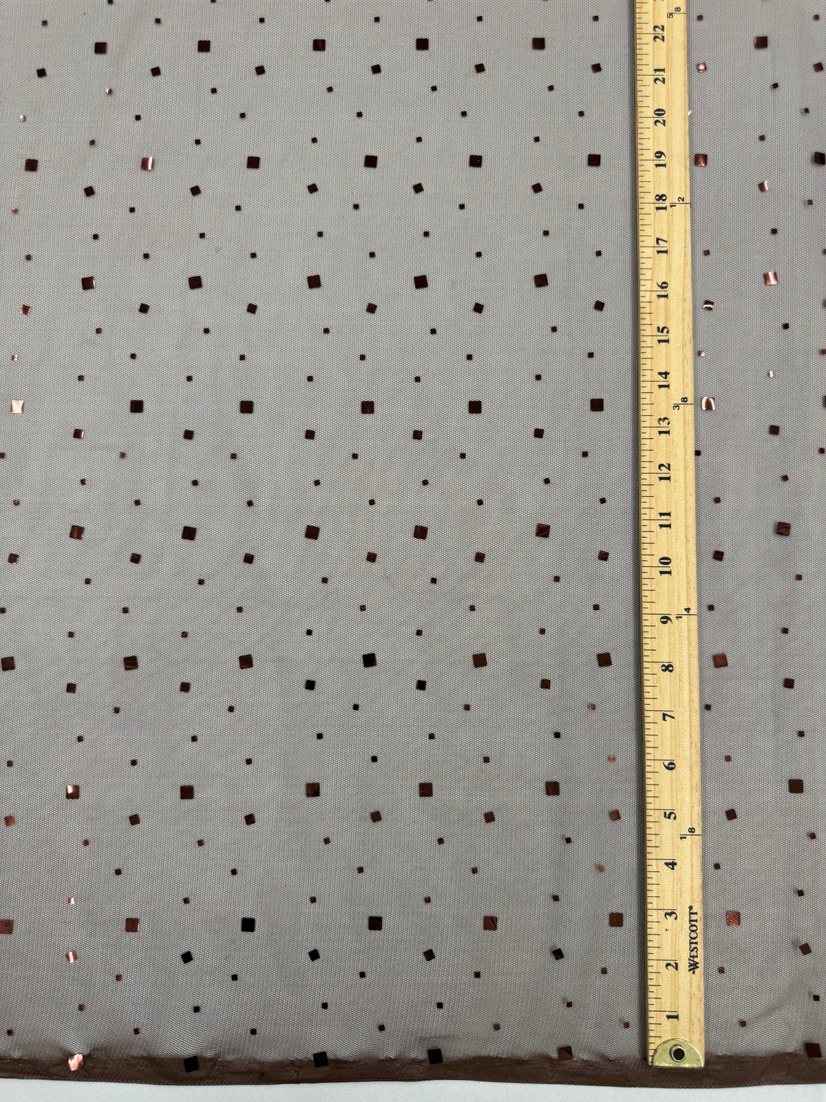 ML188 - Dot Fabric by Yard – 60" Wide Hologram Dot Lace for Dancewear, Gowns, Tablecloth, Party Decor