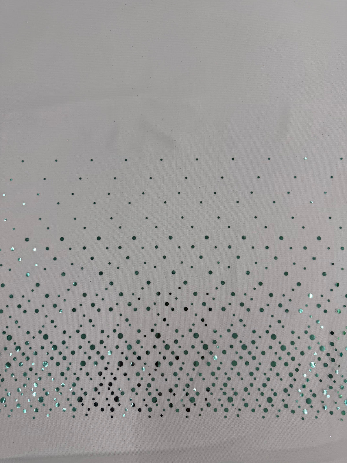 ML187 - Dot Fabric by Yard – 60" Wide Hologram Dot Lace for Dancewear, Gowns, Tablecloth, Party Decor