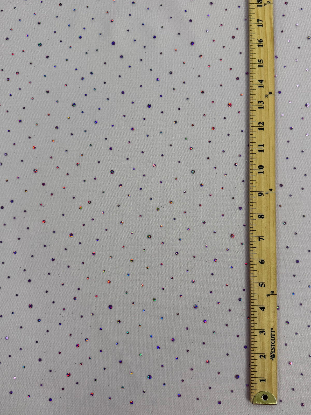 ML199 - Sparkly Fabric by Yard – 60" Wide Tulle Lace for Dancewear, Gowns, Tablecloth, Party Decor