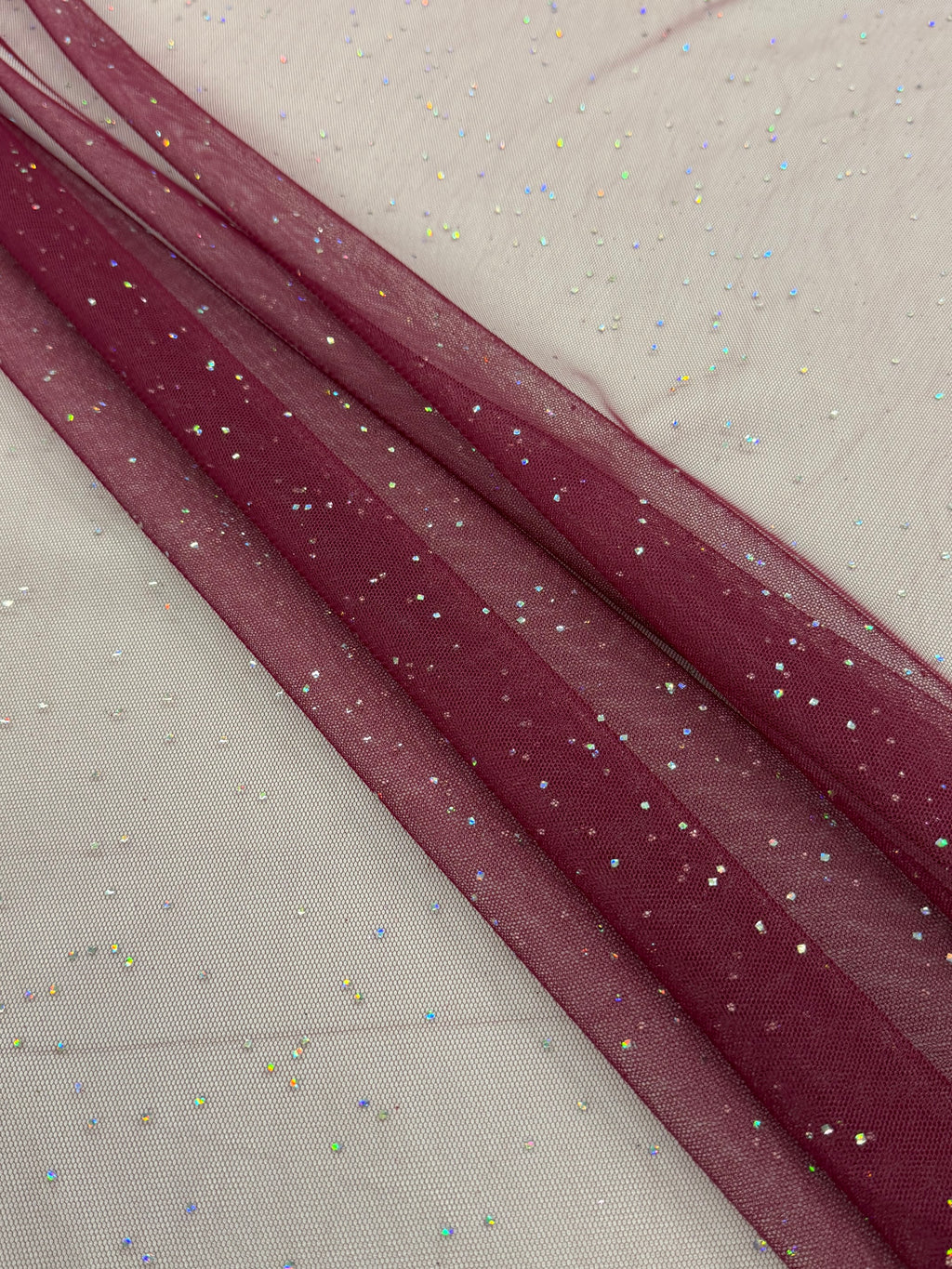 ML181 -  Tulle Fabric by Yard – 60" Wide Sparkling Mesh Tulle for Dancewear, Tutus, Costumes & Dresses