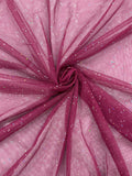 ML181 -  Tulle Fabric by Yard – 60" Wide Sparkling Mesh Tulle for Dancewear, Tutus, Costumes & Dresses