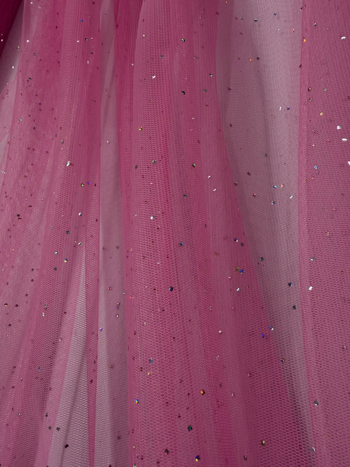 ML181 -  Tulle Fabric by Yard – 60" Wide Sparkling Mesh Tulle for Dancewear, Tutus, Costumes & Dresses