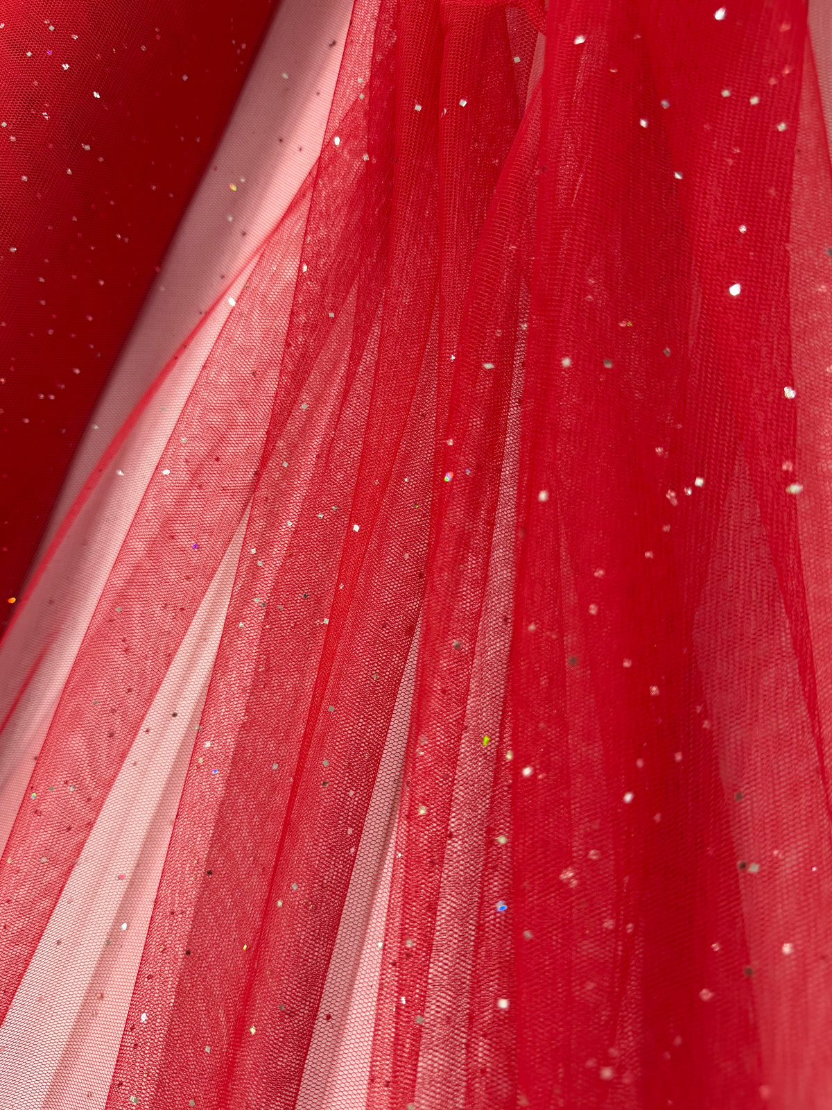 ML181 -  Tulle Fabric by Yard – 60" Wide Sparkling Mesh Tulle for Dancewear, Tutus, Costumes & Dresses