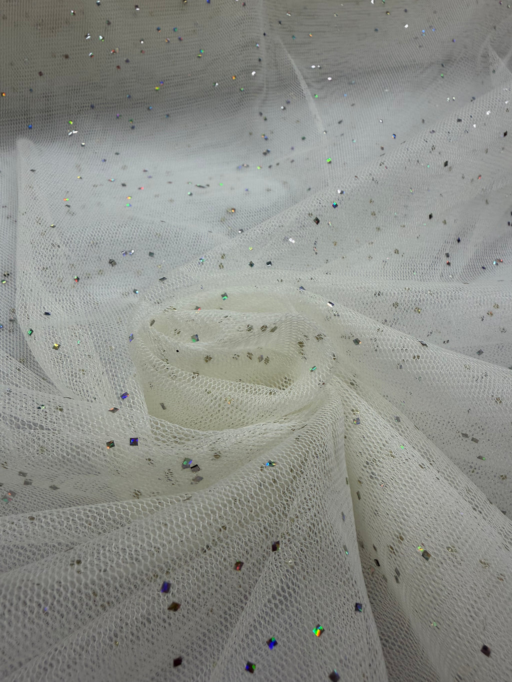 ML181 -  Tulle Fabric by Yard – 60" Wide Sparkling Mesh Tulle for Dancewear, Tutus, Costumes & Dresses