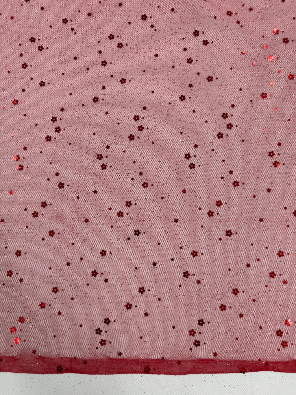 ML191 - Glitter Fabric by Yard – 60" Wide Sparkling Lace for Dancewear, Gowns, Tablecloth, Party Decor