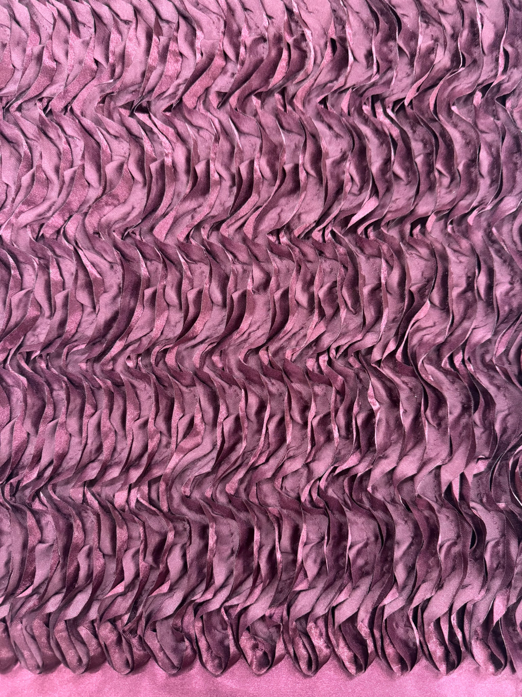 ML149 3D WAVY RIBBON SATIN FABRIC