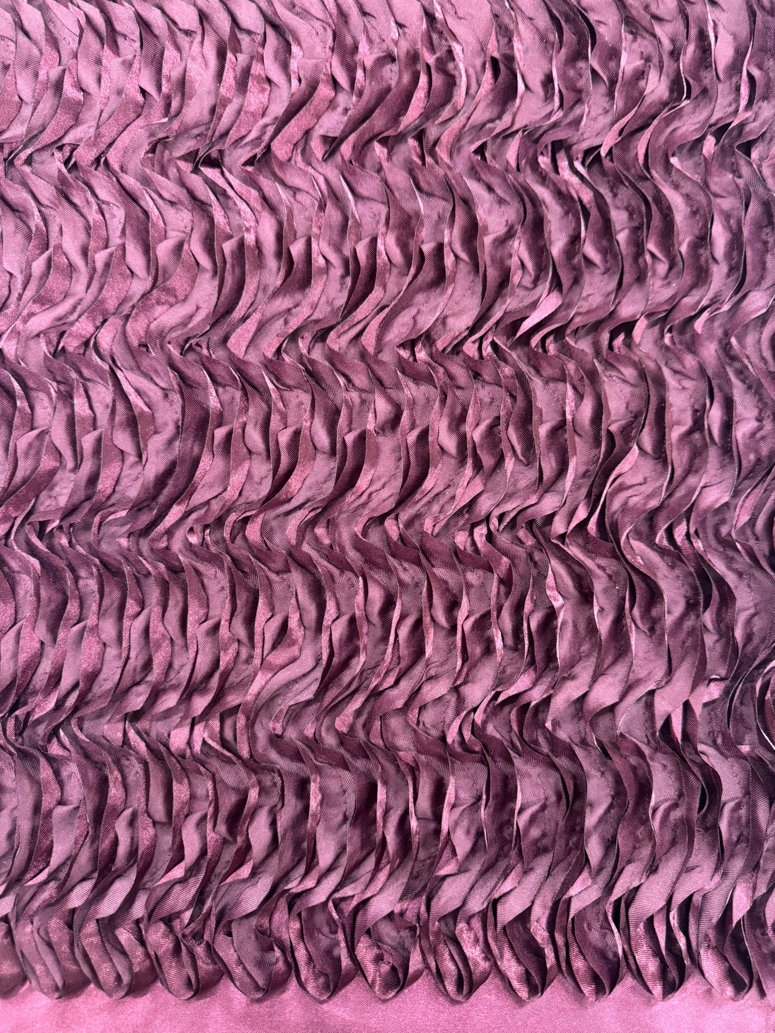 ML149 3D WAVY RIBBON SATIN FABRIC