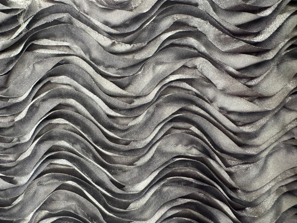 ML149 3D WAVY RIBBON SATIN FABRIC