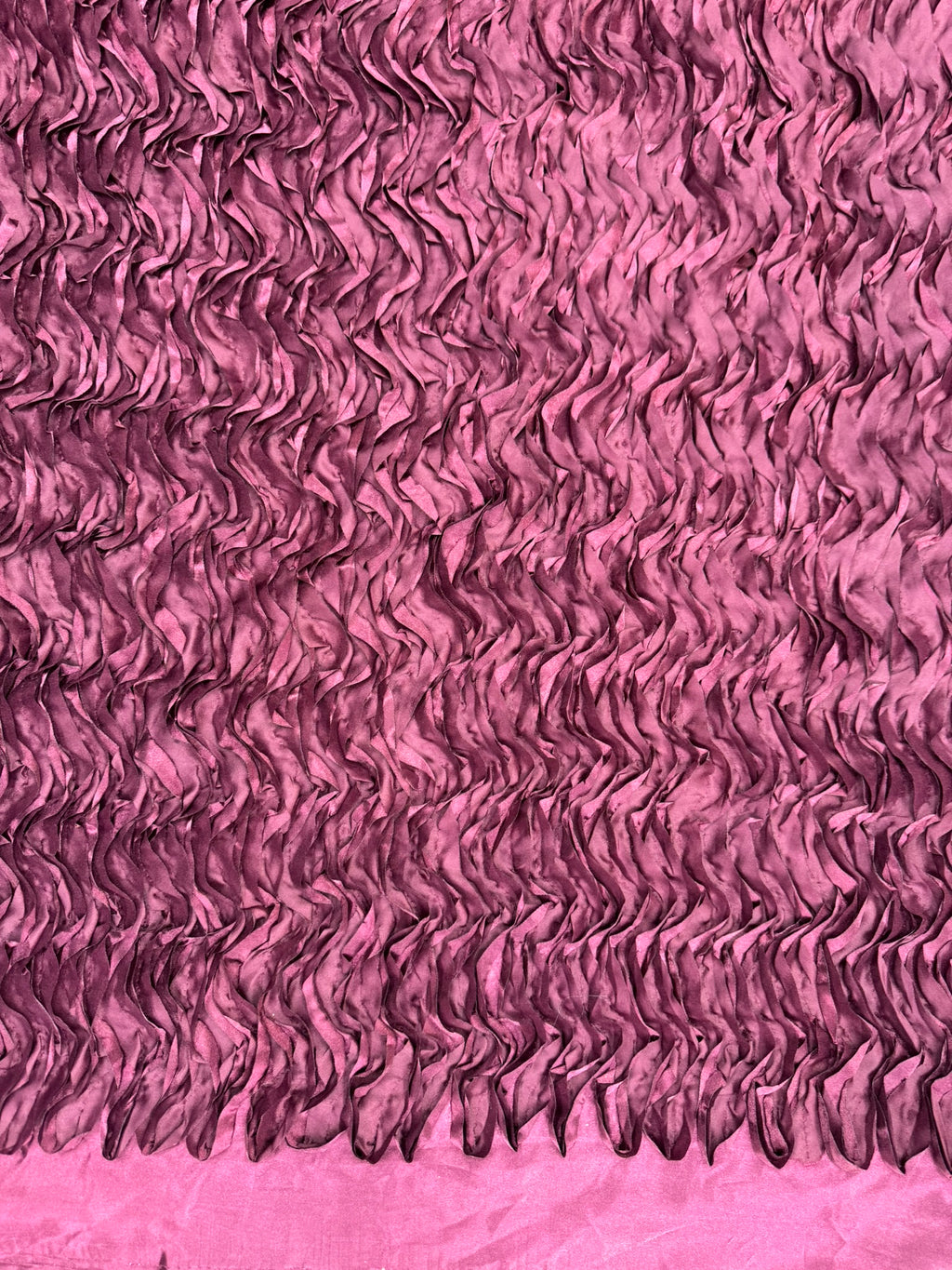 ML149 3D WAVY RIBBON SATIN FABRIC