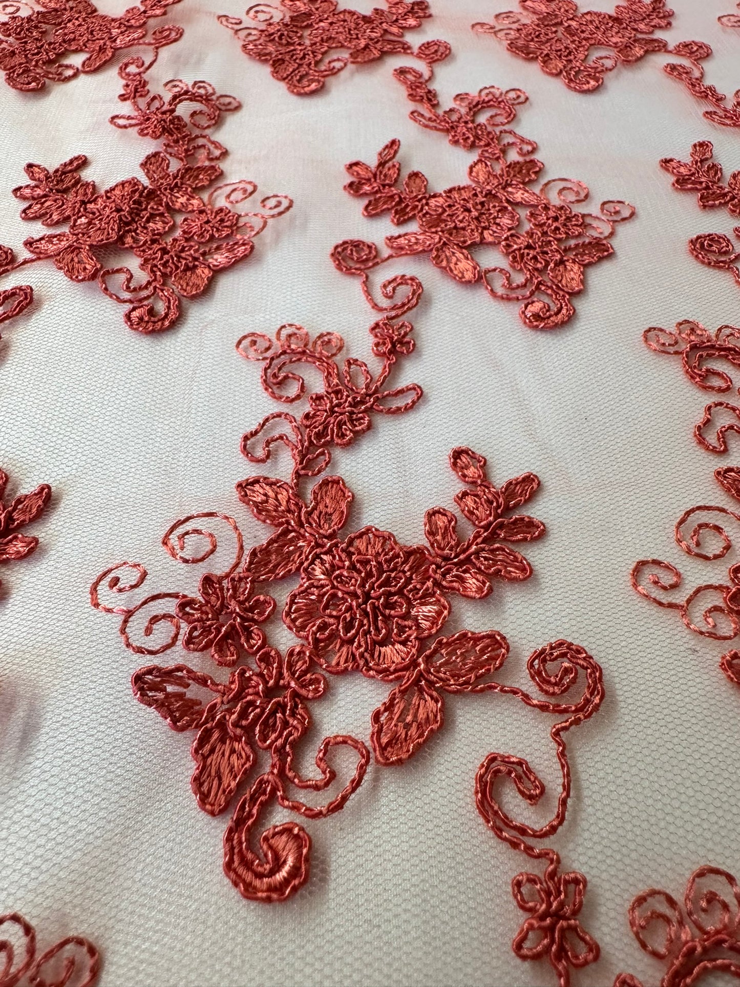 ML101 CORAL Corded Lace