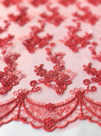 ML101 CORAL Corded Lace