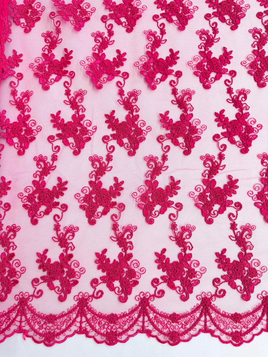 ML101  Corded Lace Embroidered