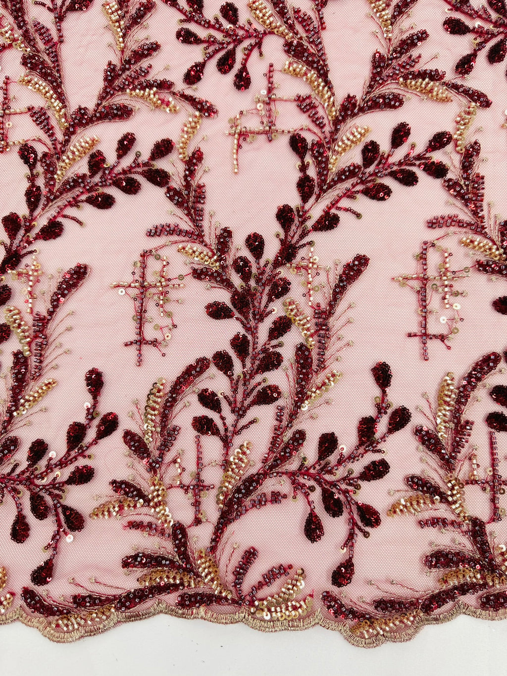 ML106 Embroidery and Beaded Lace