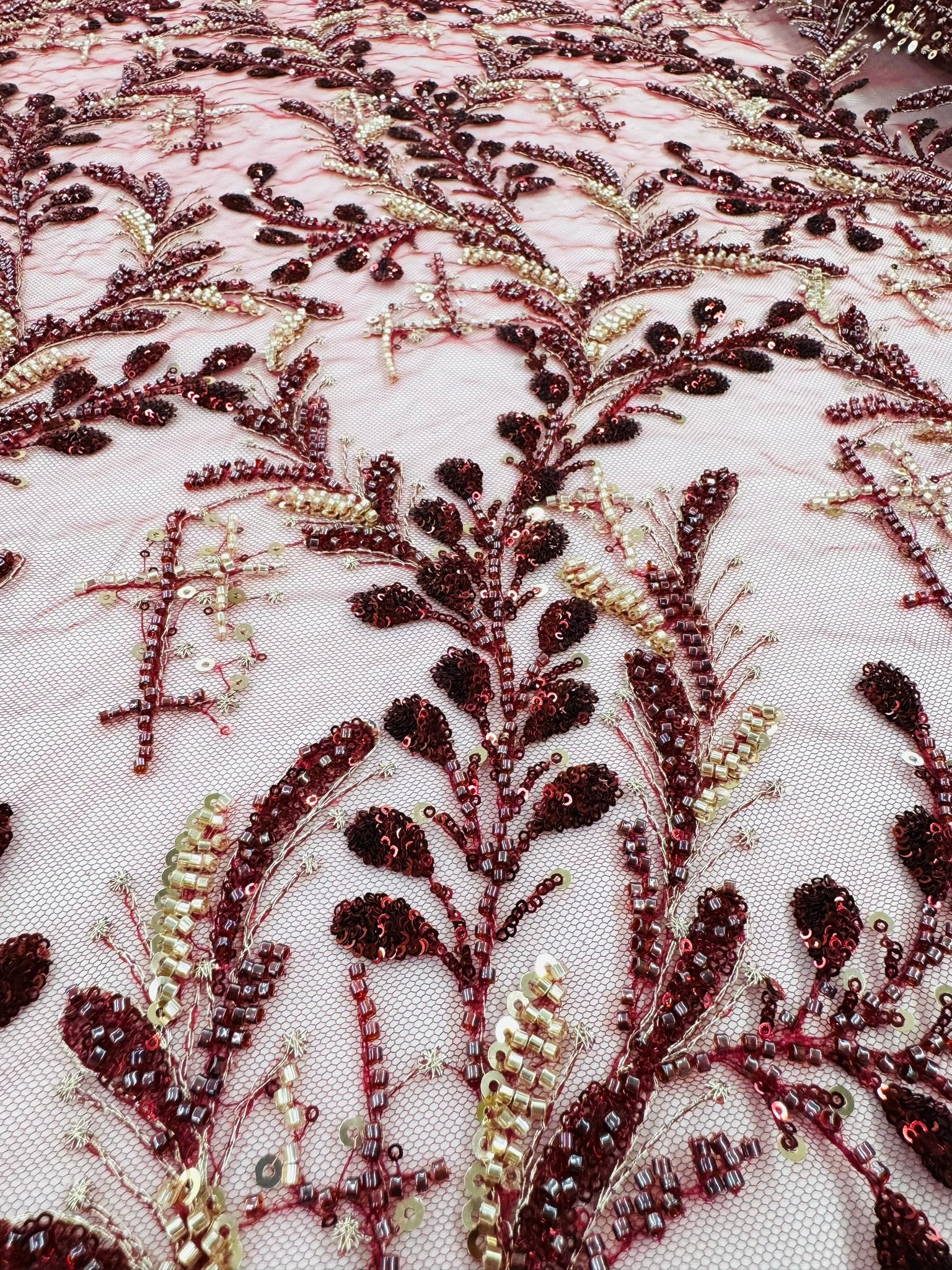 ML106 Embroidery and Beaded Lace