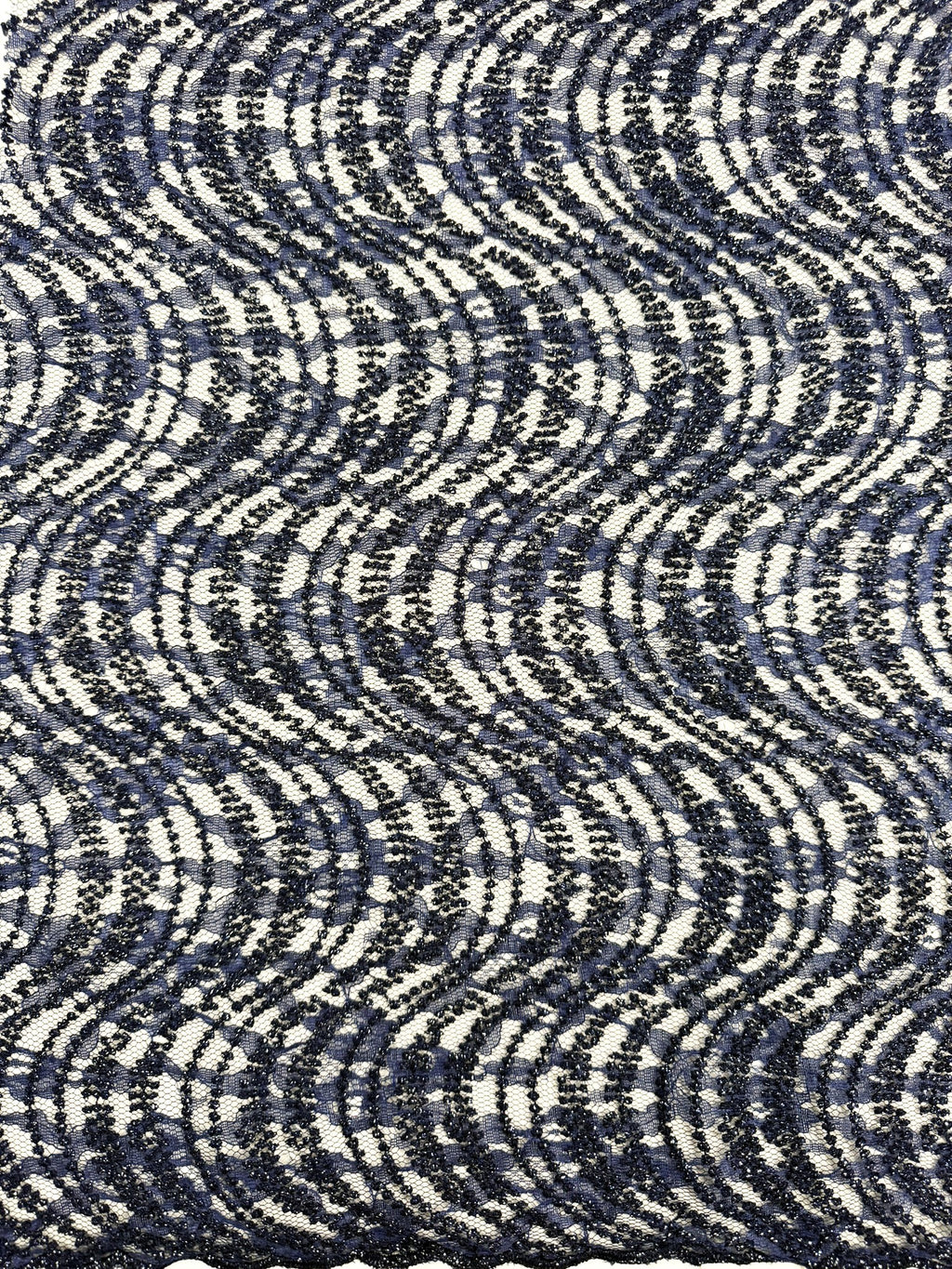 ML162 Embroidered Swirl Lace Fabric