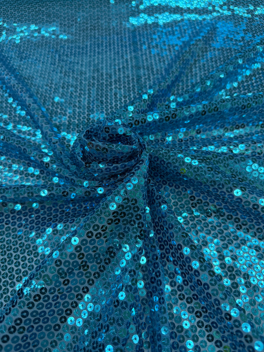 ML155 Sequin Lace Fabric – Allover Sparkle Embroidered Mesh