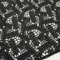 ML115 BLACK Geometric Lace Guipiure / Chemical Lace Embroidery