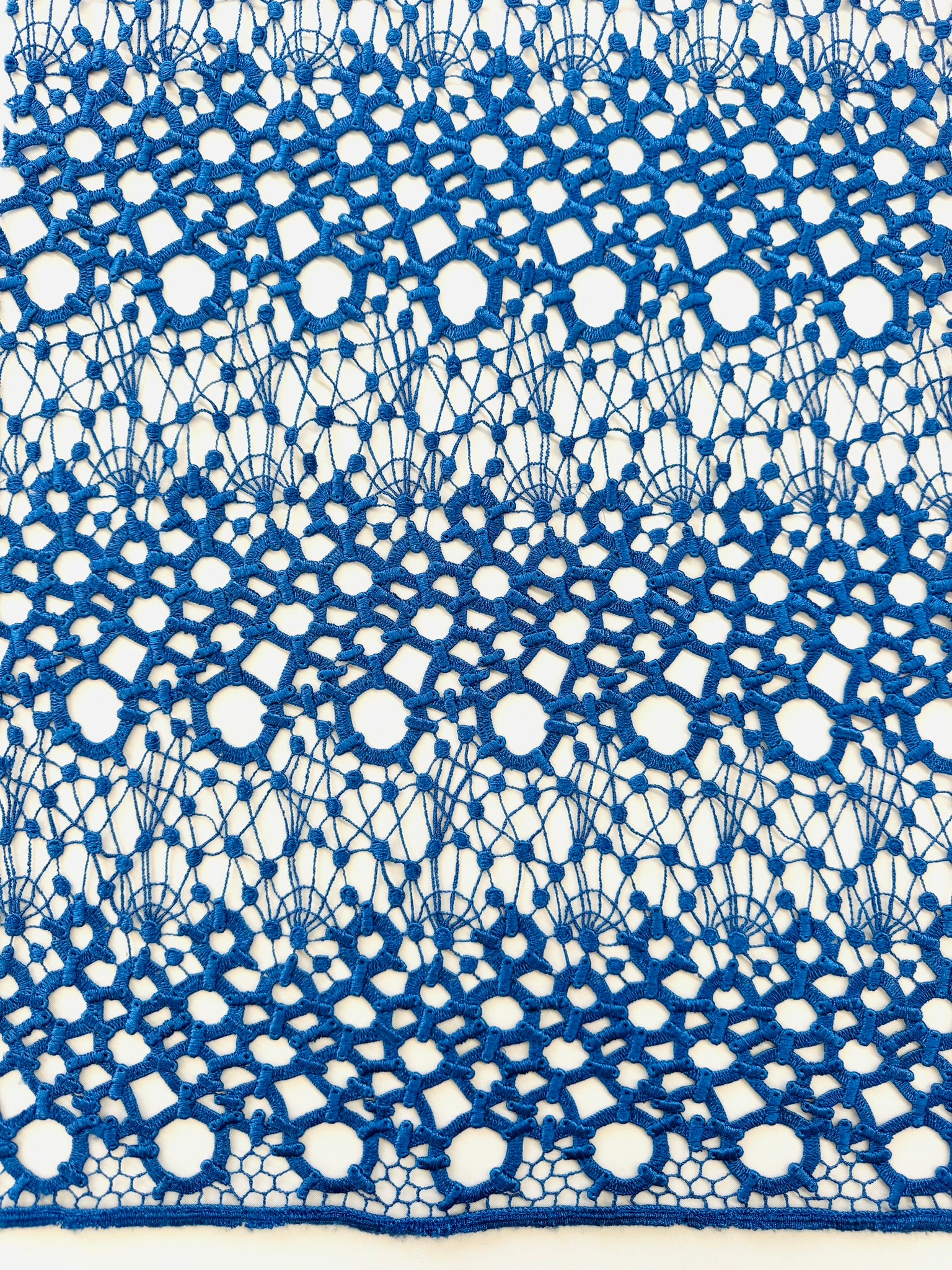 ML108 Geometic Lace Guipiure / Chemical Lace Embroidery