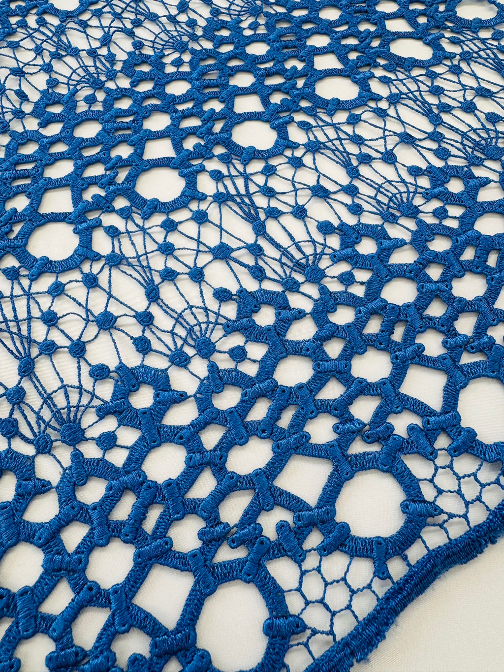 ML108 Geometic Lace Guipiure / Chemical Lace Embroidery