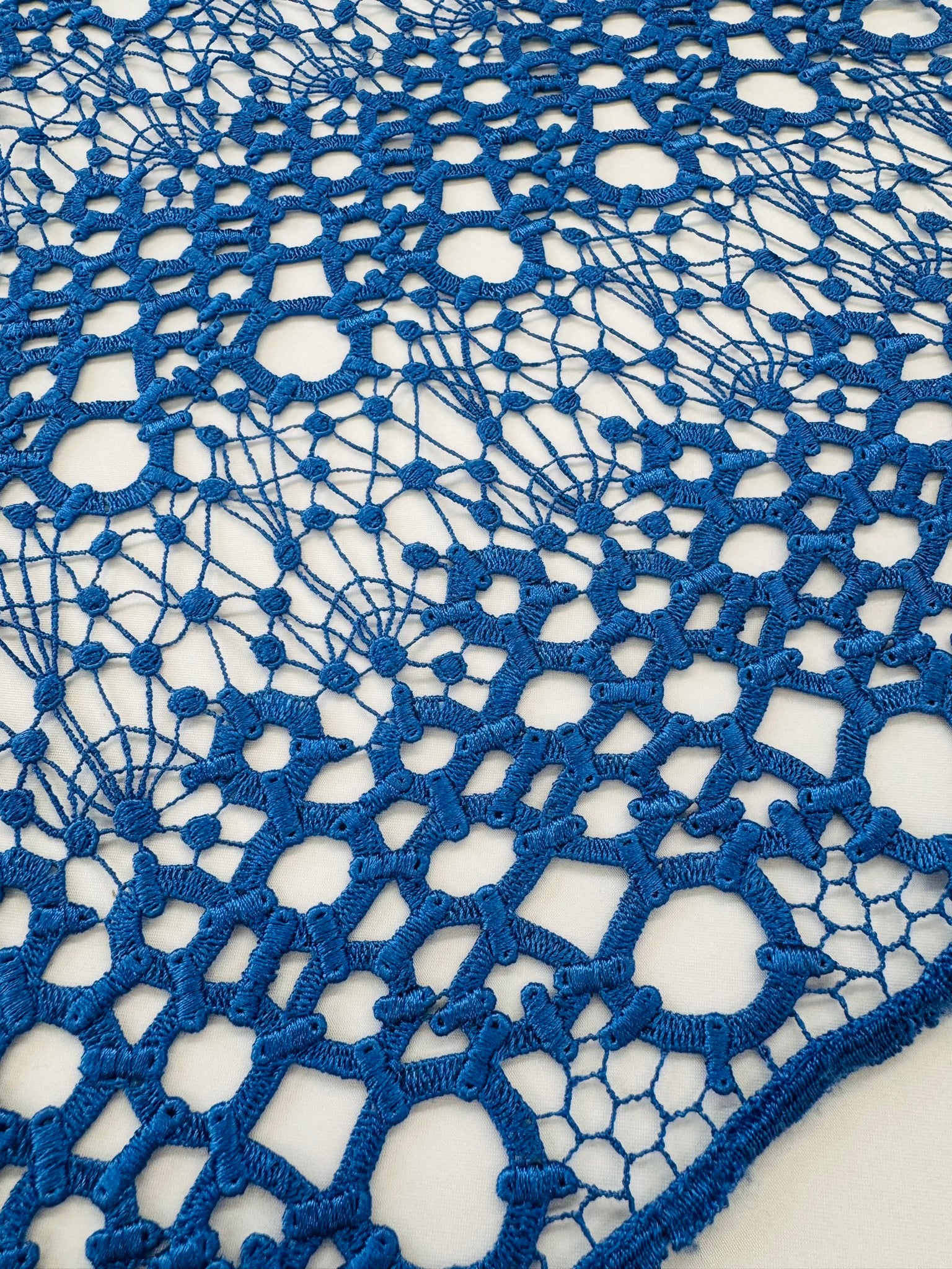 ML108 Geometic Lace Guipiure / Chemical Lace Embroidery