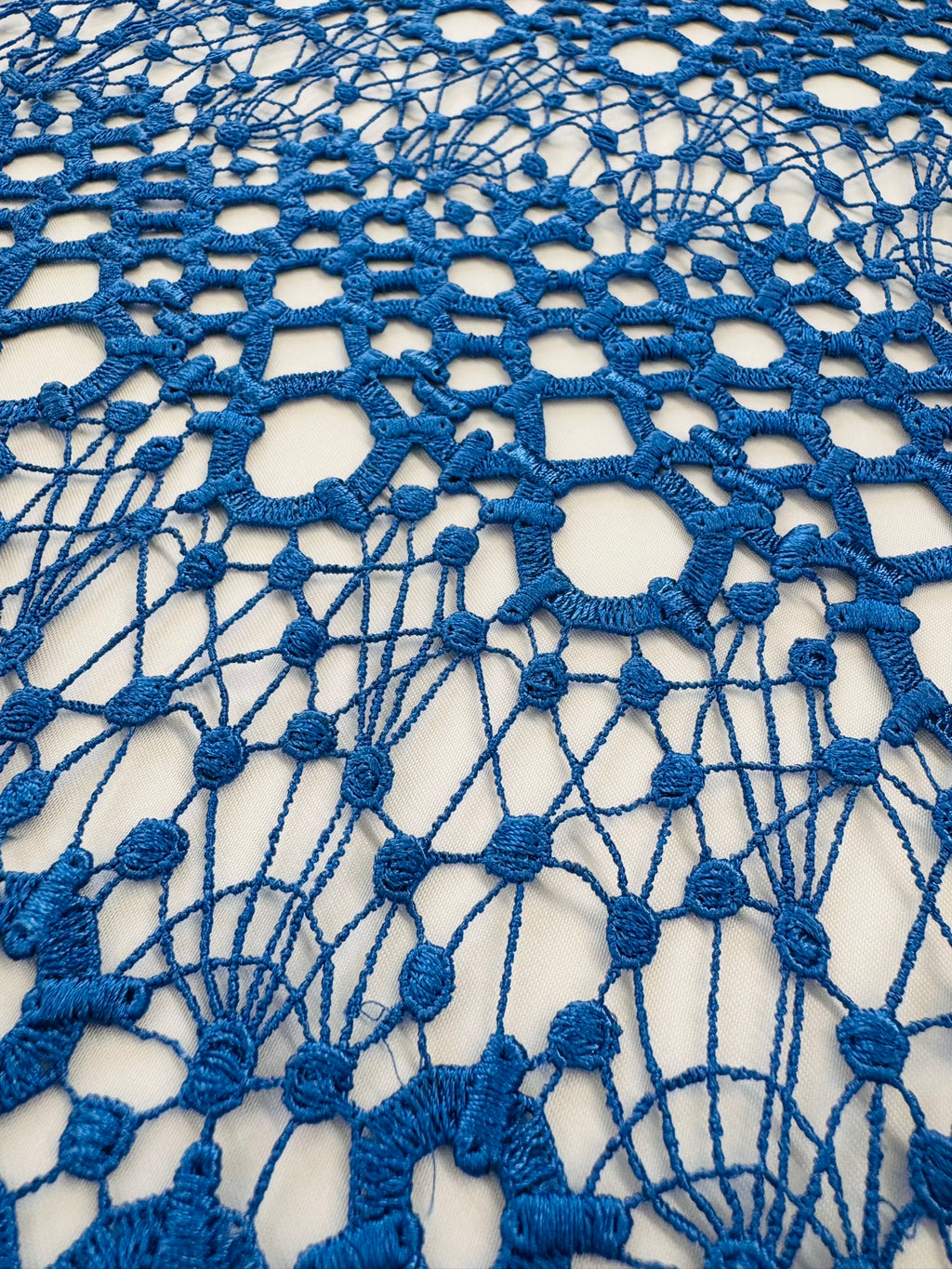 ML108 Geometic Lace Guipiure / Chemical Lace Embroidery