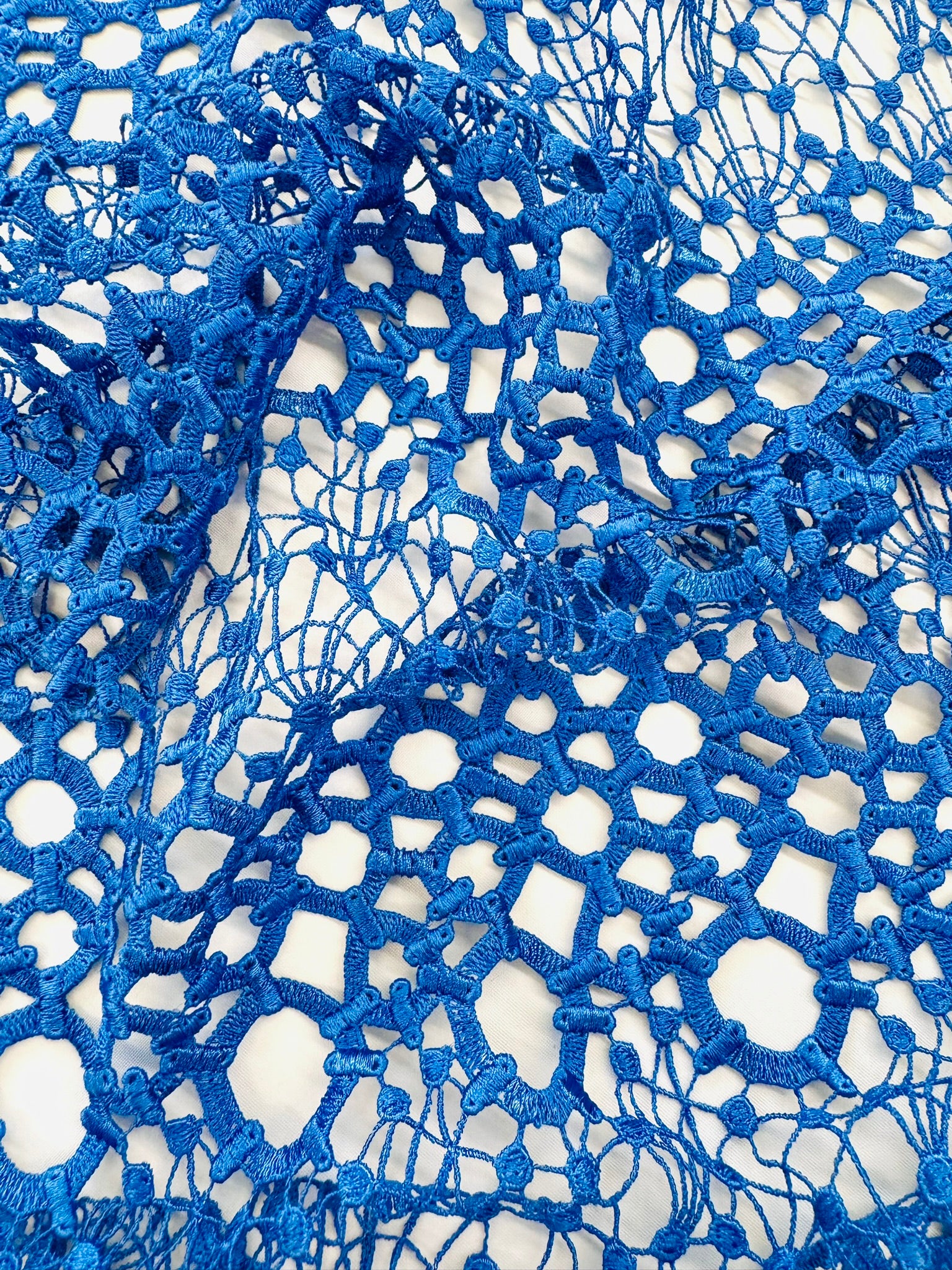 ML108 Geometic Lace Guipiure / Chemical Lace Embroidery