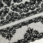 ML131 BLACK Corded Alencon Lace