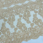 ML132 TAUPE Corded Alencon Lace Trim