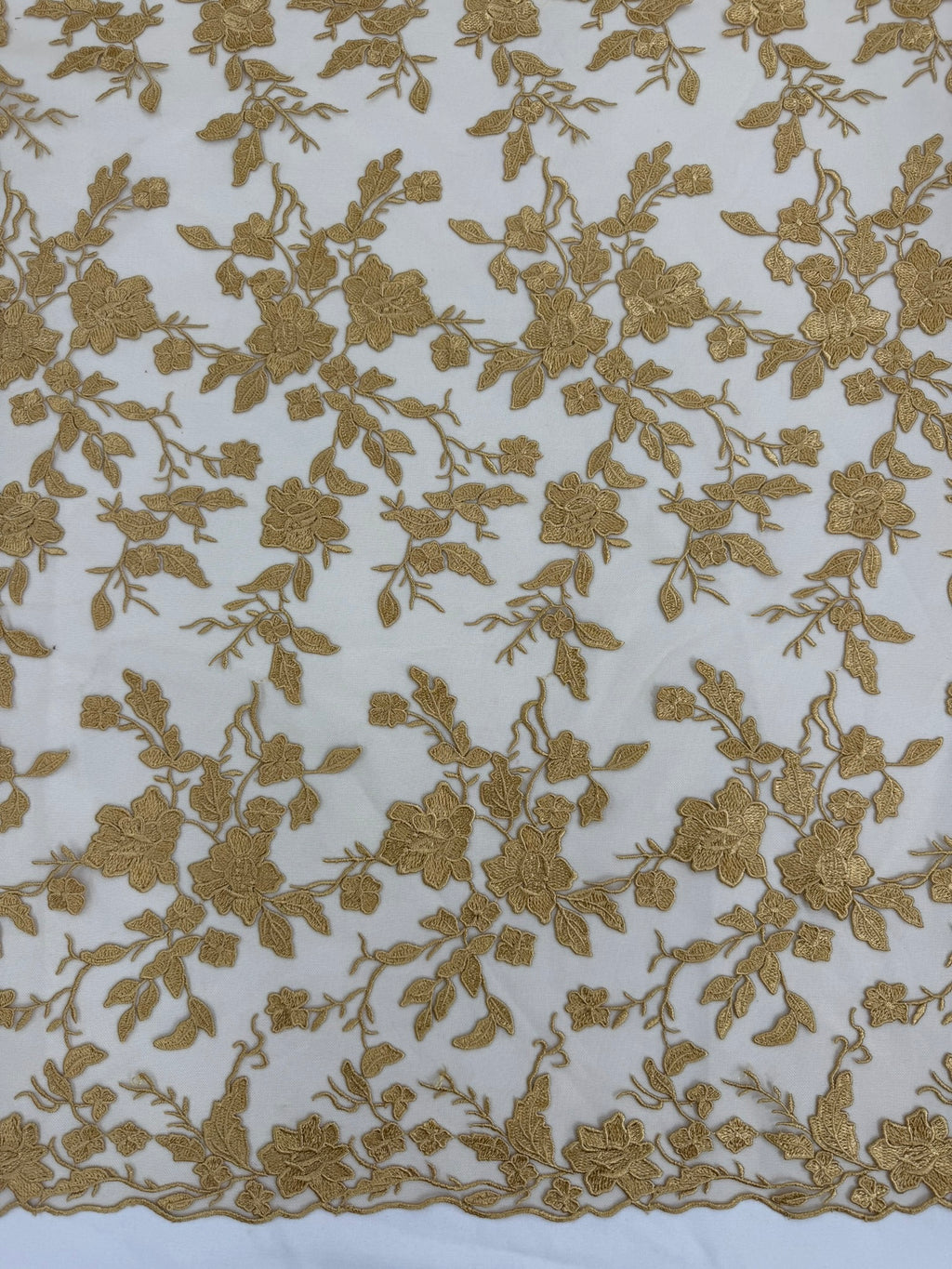 ML164 Floral Tulle Embroidery