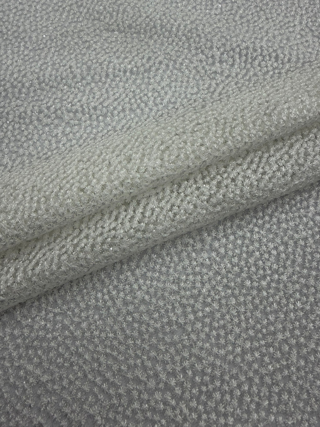 ML164 Allover Dot Sparkle Embroidered - Mesh Sequin Lace Fabric –