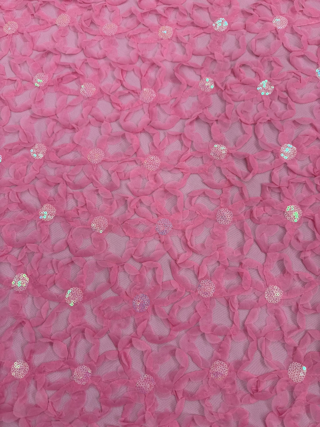 ML143 3D FLORAL RIBBON LACE FABRIC