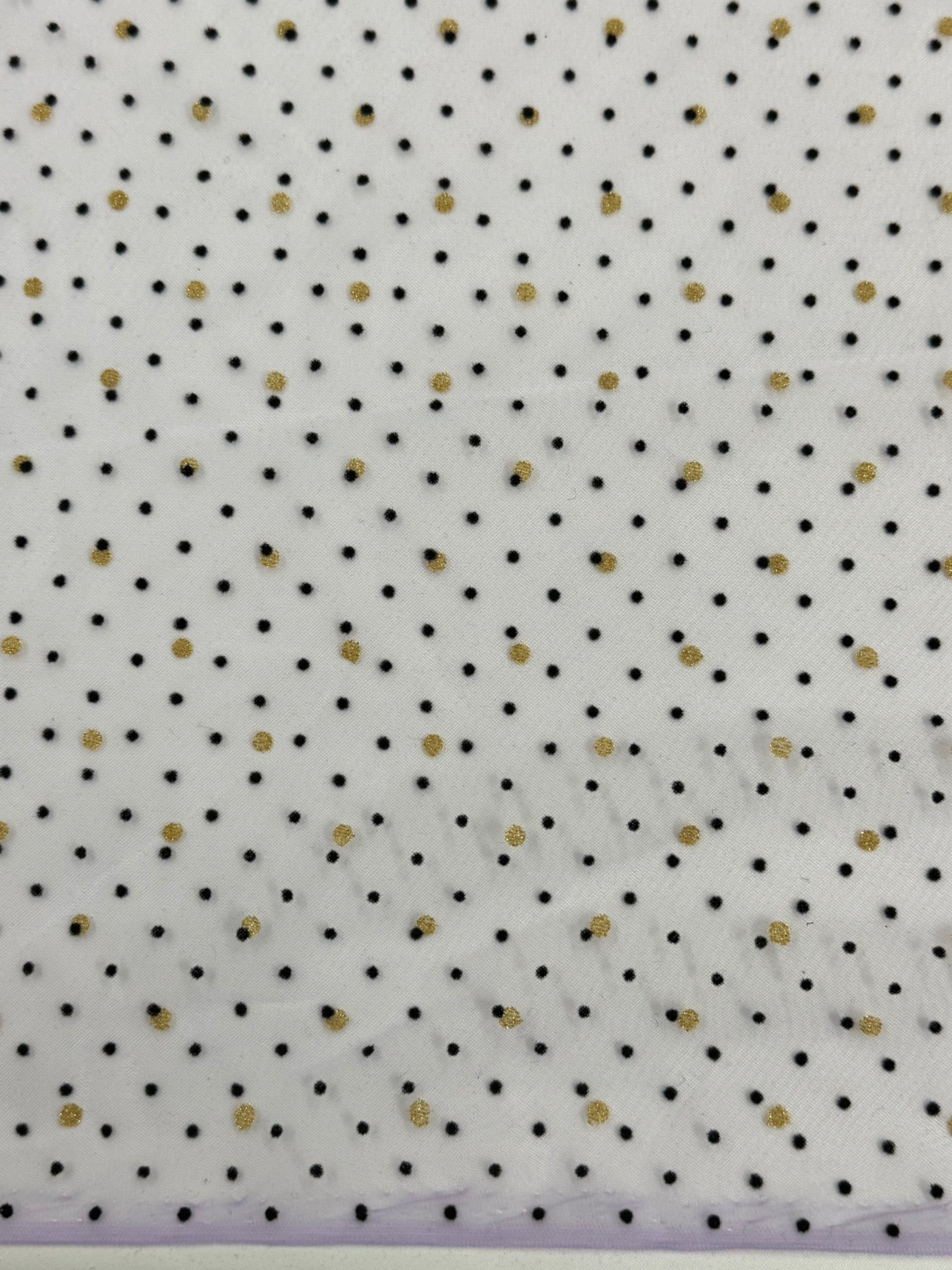 ML153 VELVET POLKADOT TULLE