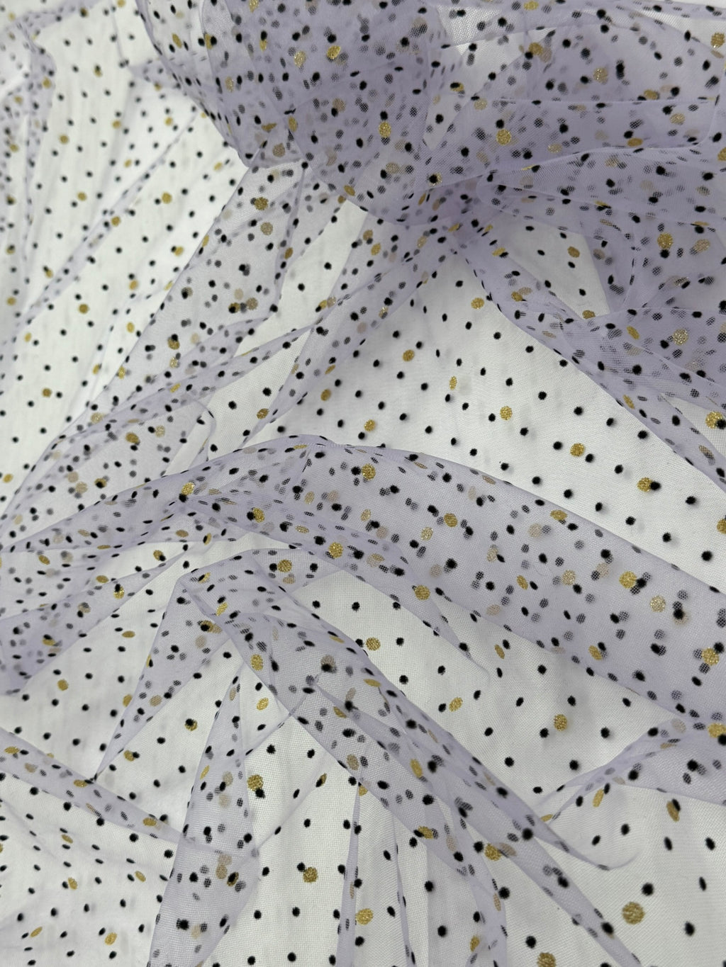 ML153 VELVET POLKADOT TULLE