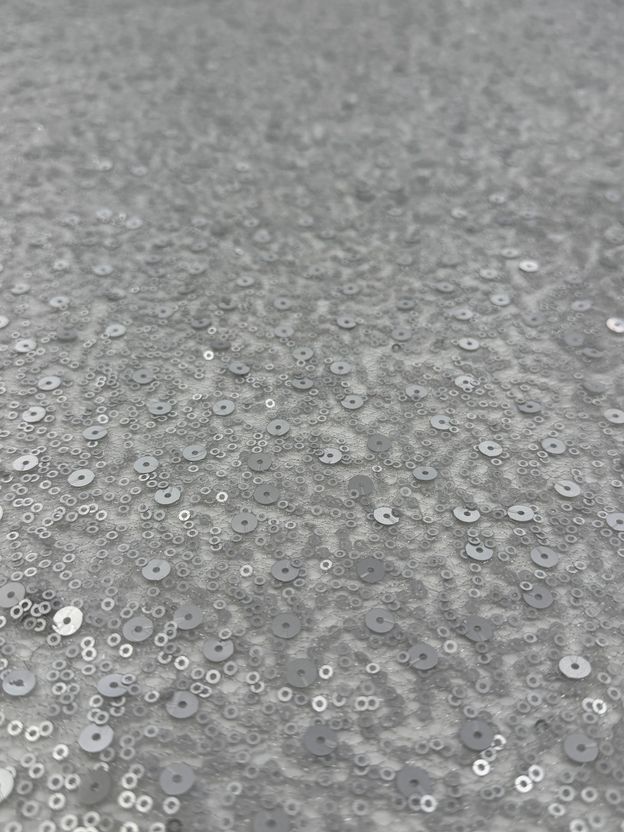 ML154 Sequin Lace Fabric – Allover Sparkle Embroidered Mesh