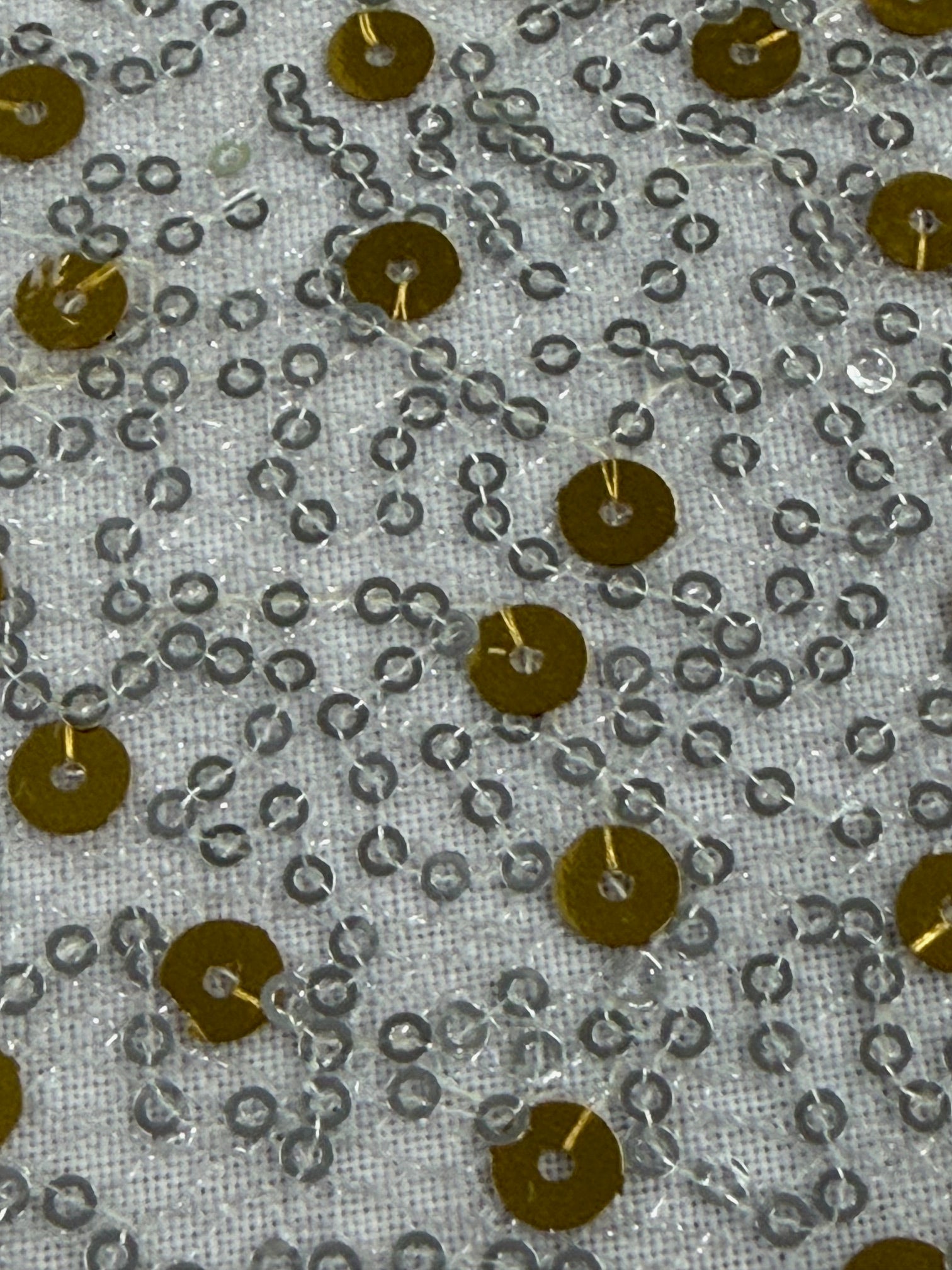 ML154 Sequin Lace Fabric – Allover Sparkle Embroidered Mesh