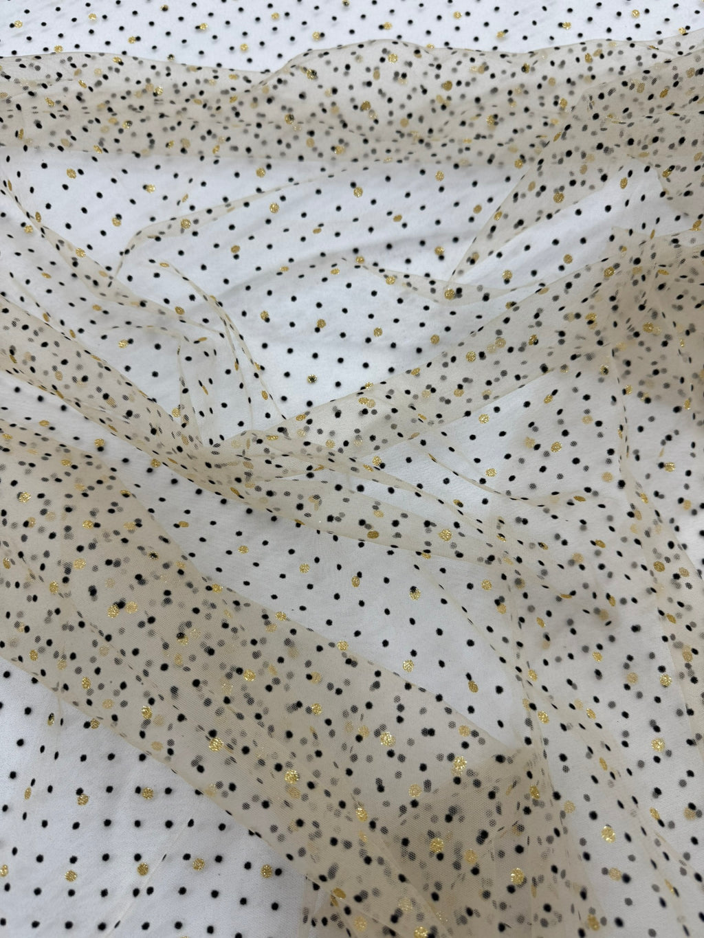 ML153 VELVET POLKADOT TULLE