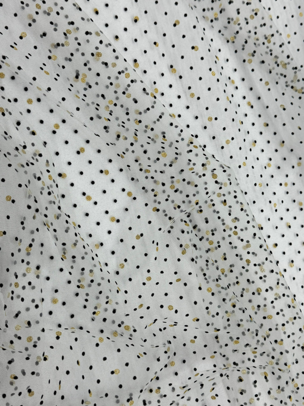 ML153 VELVET POLKADOT TULLE