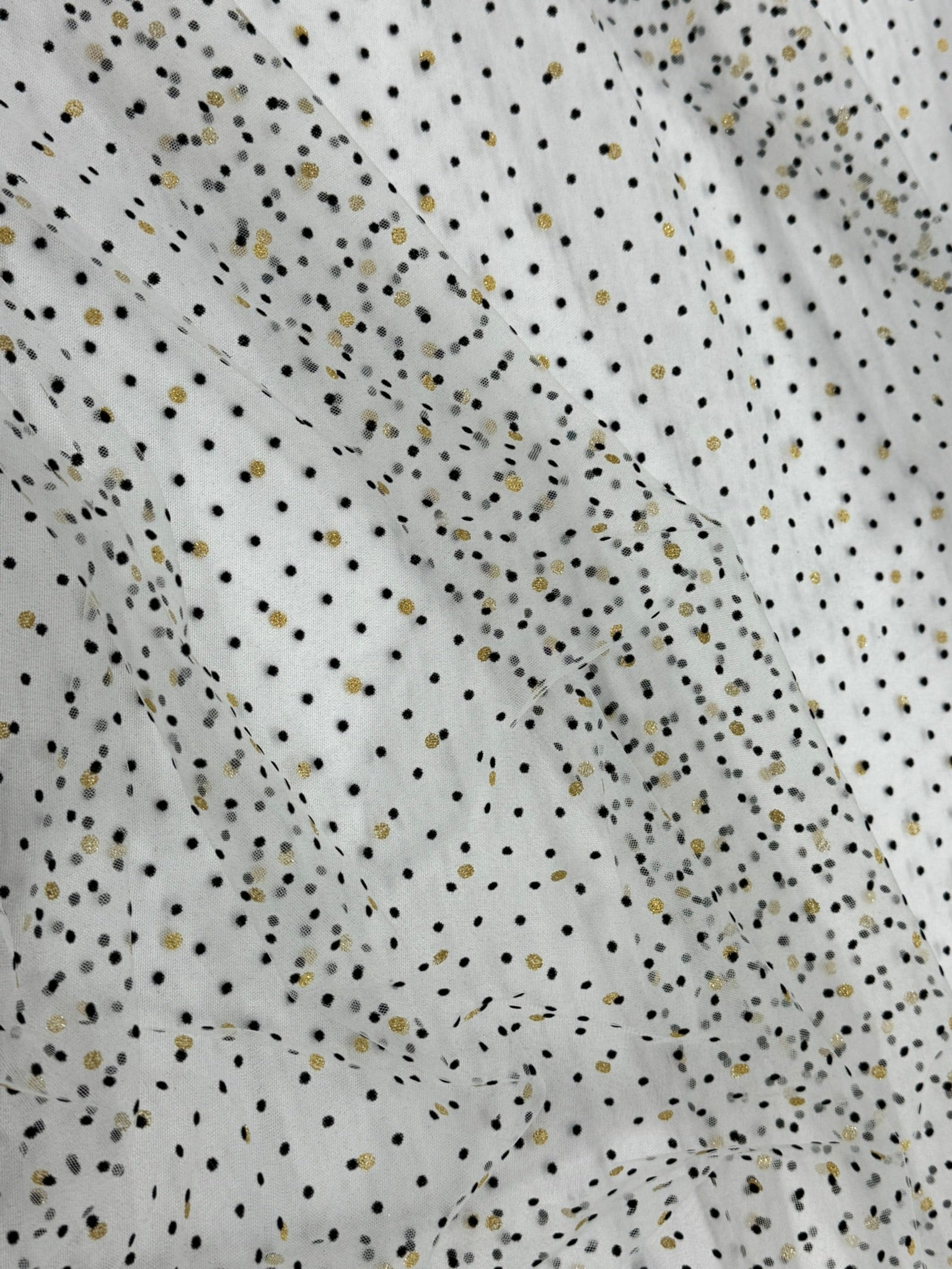 ML153 VELVET POLKADOT TULLE